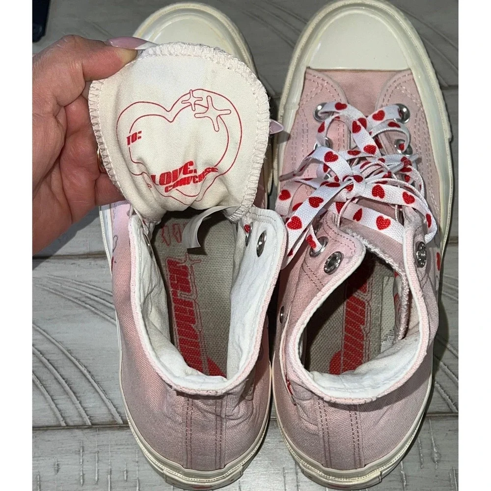 CONVERSE Chuck Taylor 70 LIFT Valentine's Day Shoes A09113C Women's Size 7.5